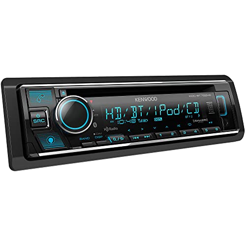 KENWOOD KDC-BT782HD Single DIN Bluetooth CD Car Stereo Receiver with Amazon Alexa Voice Control | LCD Text Display | USB & Aux Input KENWOOD KDC-BT782HD Single DIN Bluetooth CD Car Stereo Receiver with Amazon Alexa Voice Control | LCD Text Display | USB & Aux Input